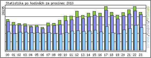 Statistika po hodin�ch