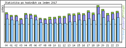 Statistika po hodin�ch