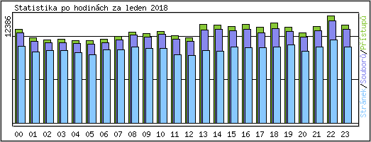 Statistika po hodin�ch